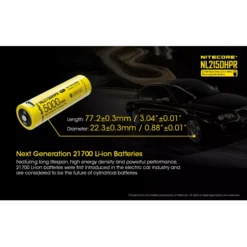 Nitecore 21700 NL2150HPR USB-C 15A Li-ion Battery -Nitecore Nitecore NL2150HPR 2