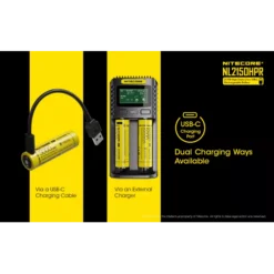 Nitecore 21700 NL2150HPR USB-C 15A Li-ion Battery -Nitecore Nitecore NL2150HPR 3