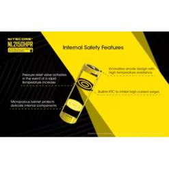 Nitecore 21700 NL2150HPR USB-C 15A Li-ion Battery -Nitecore Nitecore NL2150HPR 5