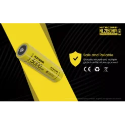Nitecore 21700 NL2150HPi Li-ion 15A Battery (5000mAH) -Nitecore Nitecore NL2150HPi 9