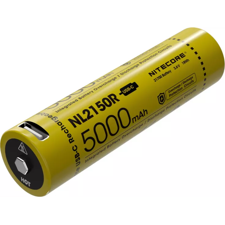 Nitecore 21700 NL2150R USB-C Rechargeable 1 Nitecore 21700 NL2150R USB-C Rechargeable