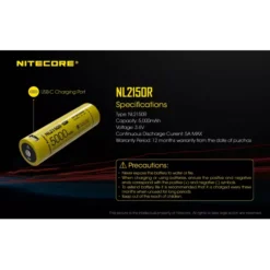 Nitecore New P30 Hunting Kit -Nitecore Nitecore NL2150R 1