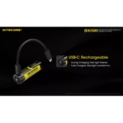 Nitecore 21700 NL2150RX Bidirectional Charging Li-ion Battery (5000mAh) -Nitecore Nitecore NL2150RX 5
