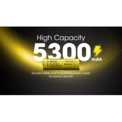 Nitecore 21700 NL2153 Li-ion Battery (5300mAh) -Nitecore Nitecore NL2153 2