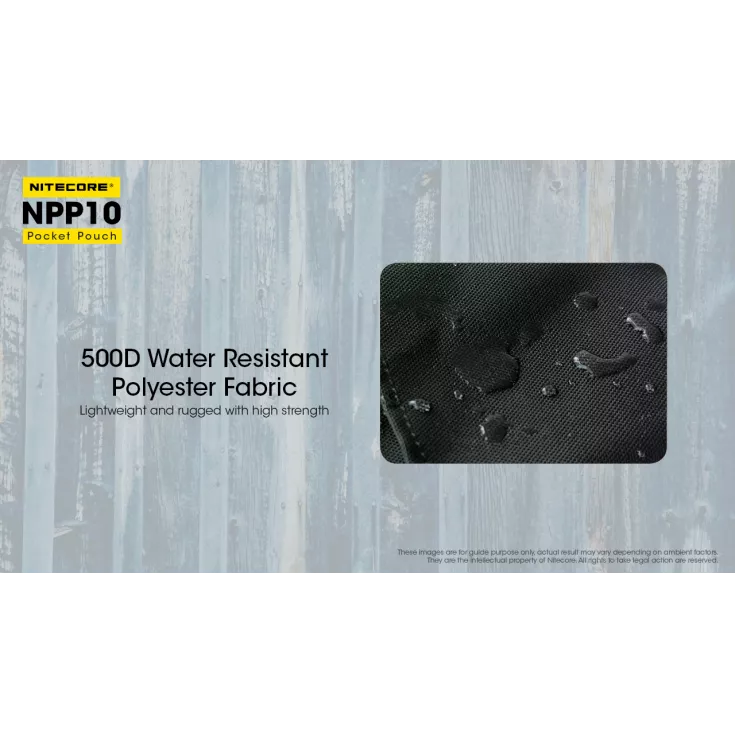 Nitecore NPP10 Pocket Pouch 4 Nitecore NPP10 Pocket Pouch - Image 4