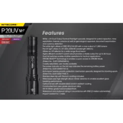 Nitecore P20UV V2 23 Nitecore P20UV V2 -Nitecore Nitecore P20UV V2 10
