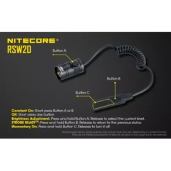 Nitecore RSW2D Remote Switch -Nitecore Nitecore RSW2D 2