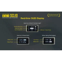 Nitecore SCL10 Camera Light & Power Bank -Nitecore Nitecore SCL10 7