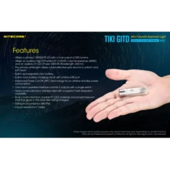 Nitecore TIKI GITD - Blue -Nitecore Nitecore TIKI GITD Blue 10