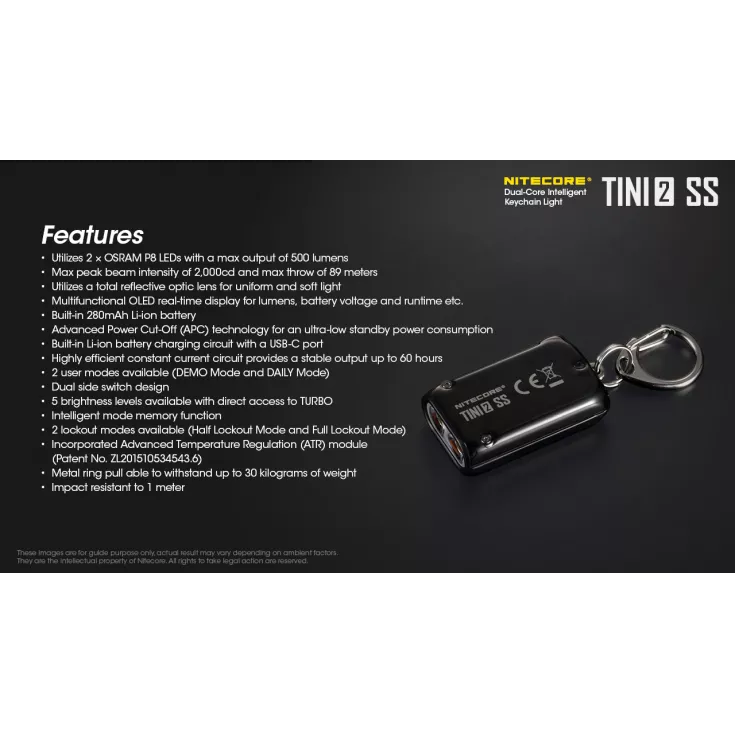Nitecore TINI 2 SS 11 Nitecore TINI 2 SS - Image 11