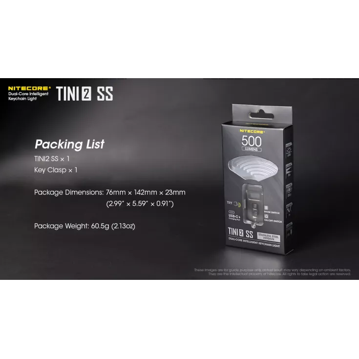 Nitecore TINI 2 SS 12 Nitecore TINI 2 SS - Image 12