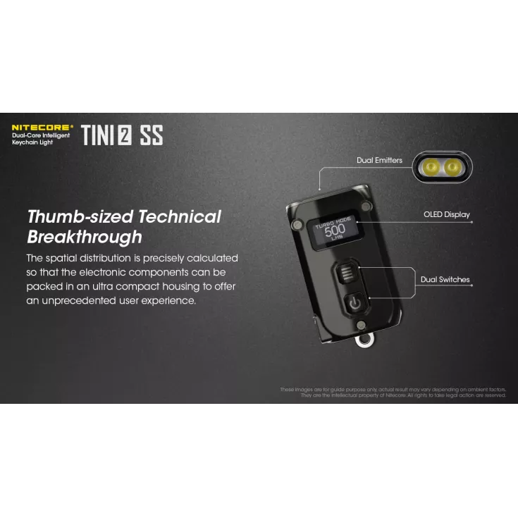 Nitecore TINI 2 SS 5 Nitecore TINI 2 SS - Image 5