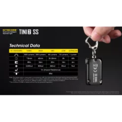 Nitecore TINI 2 SS 21 Nitecore TINI 2 SS -Nitecore Nitecore TINI 2 SS 9