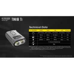 Nitecore TINI 2 Ti -Nitecore Nitecore TINI 2 Ti 9