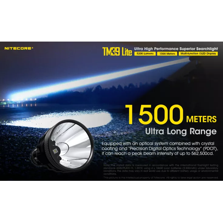 Nitecore TM39 Lite 4 Nitecore TM39 Lite - Image 4