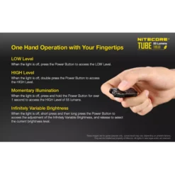 Nitecore Tube V2.0 -Nitecore Nitecore Tube V20 7