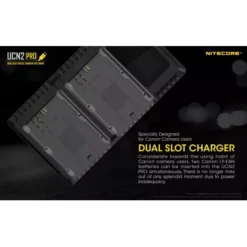 Nitecore UCN2 Canon Camera Charger -Nitecore Nitecore UCN2 Pro 5