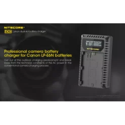 Nitecore UCN3 Canon Camera Charger -Nitecore Nitecore UCN3 1