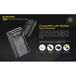 Nitecore UCN3 Canon Camera Charger -Nitecore Nitecore UCN3 4
