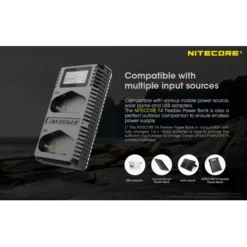 Nitecore UCN4 Pro Canon Camera Charger -Nitecore Nitecore UCN4 Pro 3