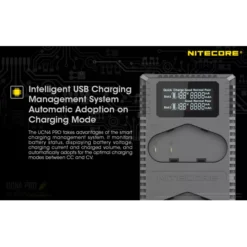 Nitecore UCN4 Pro Canon Camera Charger -Nitecore Nitecore UCN4 Pro 5
