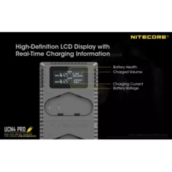 Nitecore UCN4 Pro Canon Camera Charger -Nitecore Nitecore UCN4 Pro 6