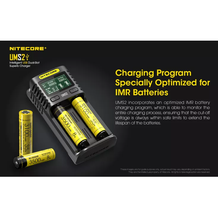 Nitecore UMS2 Charger 5 Nitecore UMS2 Charger - Image 5