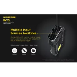 Nitecore UMS2 Charger 18 Nitecore UMS2 Charger -Nitecore Nitecore UMS2 5
