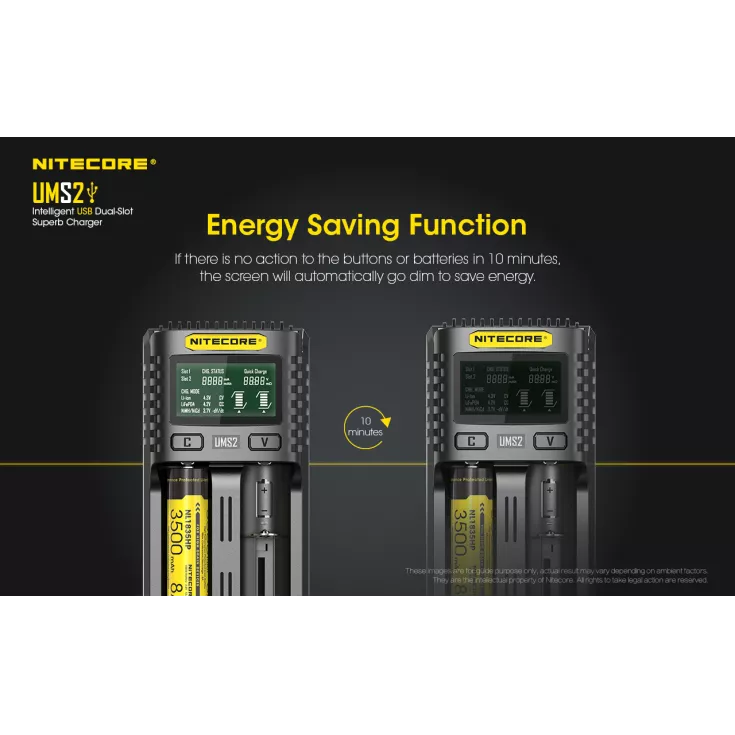 Nitecore UMS2 Charger 8 Nitecore UMS2 Charger - Image 8