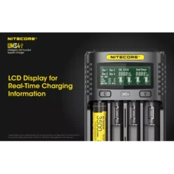 Nitecore UMS4 Charger -Nitecore Nitecore UMS4 4