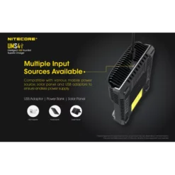 Nitecore UMS4 Charger -Nitecore Nitecore UMS4 5