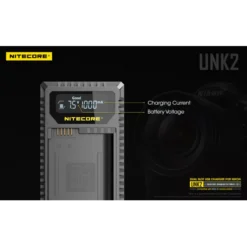 Nitecore UNK2 Nikon Camera Charger -Nitecore Nitecore UNK2 8