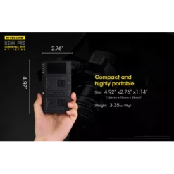 Nitecore USN4 Pro Sony Camera Charger -Nitecore Nitecore USN4 9