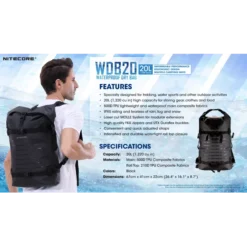 Nitecore WDB20 Dry Bag -Nitecore Nitecore WDB20 4