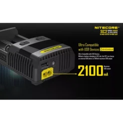 Nitecore SC2 Charger 18 Nitecore SC2 Charger -Nitecore SC2 5
