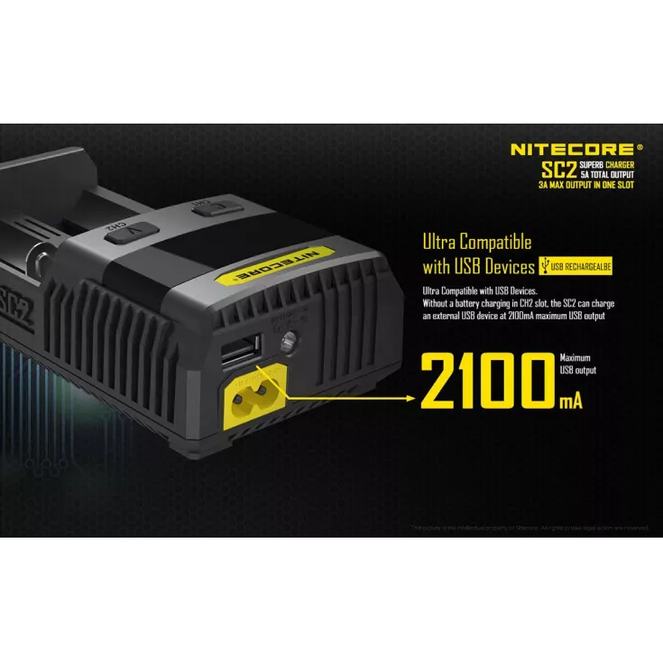 Nitecore SC2 Charger 7 Nitecore SC2 Charger - Image 7
