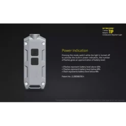 Nitecore TIP XP-G2 Cool 23 Nitecore TIP XP-G2 Cool -Nitecore TIP 9