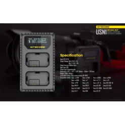 Nitecore USN1 Sony Camera Charger -Nitecore USN1 11
