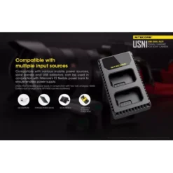 Nitecore USN1 Sony Camera Charger -Nitecore USN1 3
