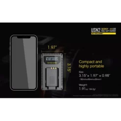 Nitecore USN2 Sony Camera Charger -Nitecore USN2 8