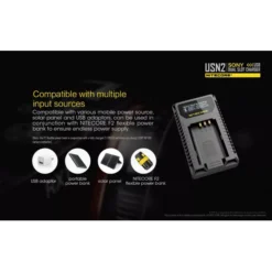 Nitecore USN2 Sony Camera Charger -Nitecore USN2 9