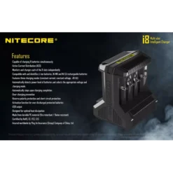 Nitecore I8 Charger 19 Nitecore I8 Charger -Nitecore i8 10