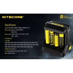 Nitecore I8 Charger 20 Nitecore I8 Charger -Nitecore i8 11