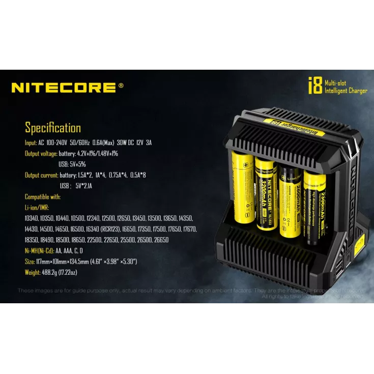 Nitecore I8 Charger 9 Nitecore I8 Charger - Image 9