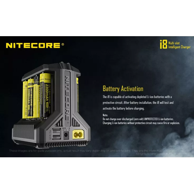 Nitecore I8 Charger 4 Nitecore I8 Charger - Image 4