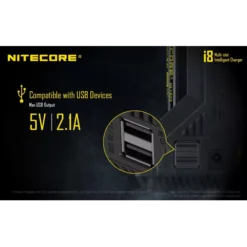 Nitecore I8 Charger 17 Nitecore I8 Charger -Nitecore i8 7