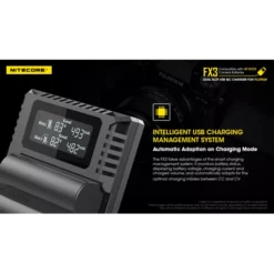 Nitecore FX3 Fujifilm Camera Charger -Nitecore nitecore fx3 8