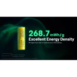 Nitecore 21700 NL2153HP Li-ion High Performance (5300mAh) Battery -Nitecore nitecore nl2153hp 3