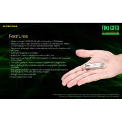 Nitecore TIKI GITD -Nitecore nitecore tiki gitd green 11