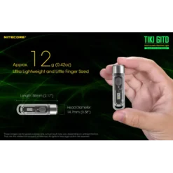 Nitecore TIKI GITD -Nitecore nitecore tiki gitd green 3